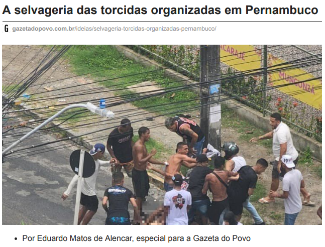 Violência entre torcidas revela falhas na segurança, explica Eduardo Matos de Alencar