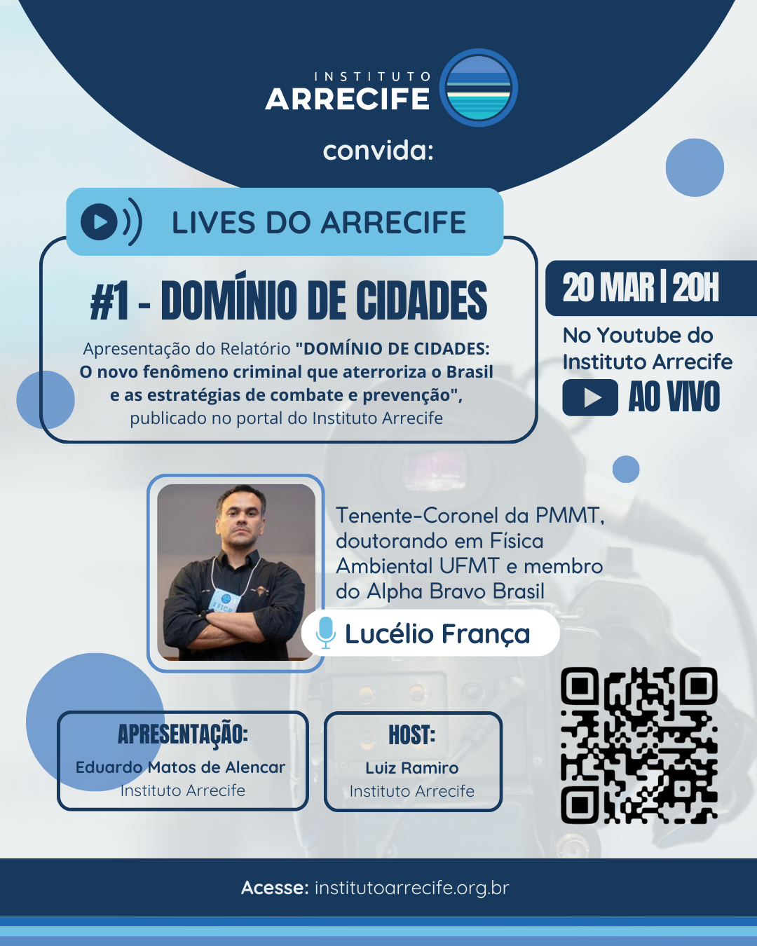 LIVES DO ARRECIFE #1 – Domínio de Cidades