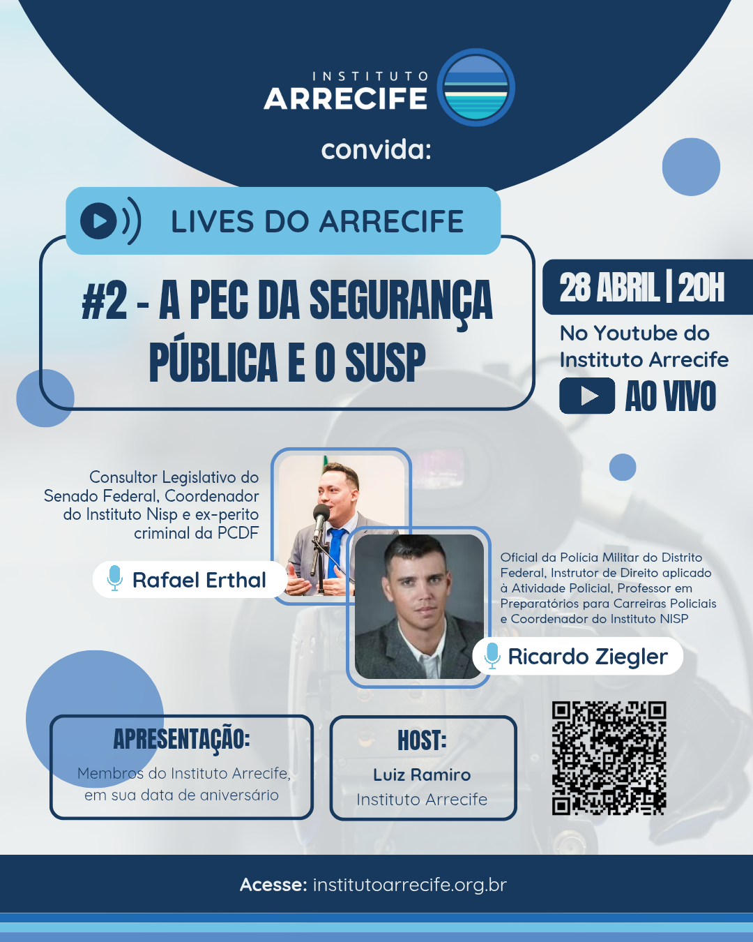 LIVES DO ARRECIFE #2 – PEC DA SEGURANÇA PÚBLICA